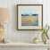 Highland Dunes 'aureate Seascape Ii' Framed Acrylic Painting Print 