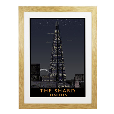 'The Shard 2' by Richard O'Neil - Print