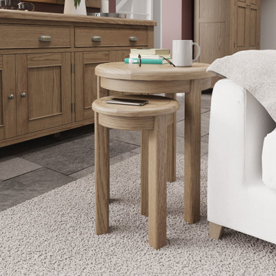 Harringworth Round Nest of 2 Tables