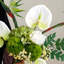 Ornements de fleurs simulées