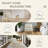 Accent Chair with Pillow Upholstered Mid-Century Chair Living Room Chair for Small Space Solid Wood Frame Reading Chair with Soft and Thick Cushion Armchair for Bedroom Balcony Lightgrey-1409214015-1400361002