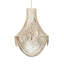 Large Leather Fringe Chandelier-96124005