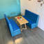 Banc de rangement avec bancs rembourrés Modern Cafe-101519261