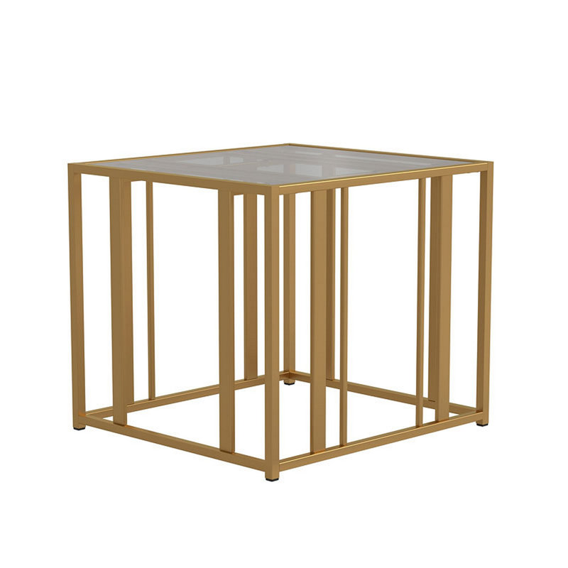 Table de bout en verre
