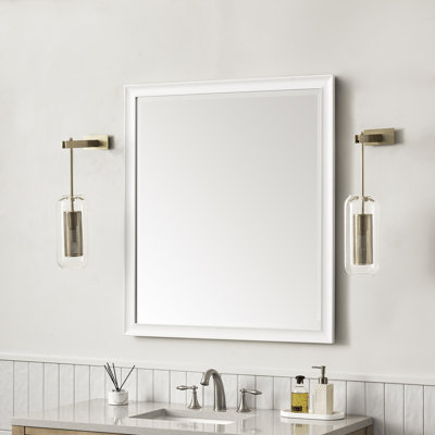 Glenbrooke Solid Wood Wall Mirror