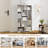 Topbuy Geometric Bookshelf 47-Inch Bookcase w/ Multiple Open Shelves Anti-Tipping Devices-99057522