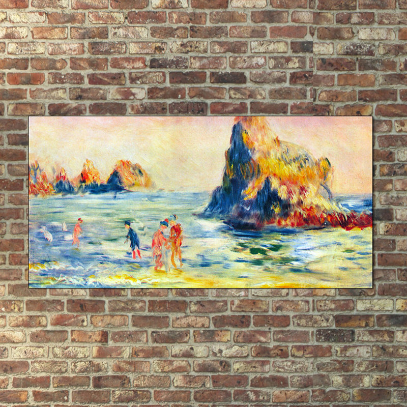 Pierre-Auguste Renoir - Wrapped Canvas Painting, 70cm H x 140cm W x 1.8cm D