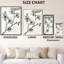Branche grise murmurante - Tableau encadré en forme de fleur de cerisier-1371497962-1371497980