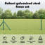 Vidaxl Hexagon Fence Steel-114622015-114622022
