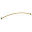 Moen 54" To 72" Adjustable Length Fixed Mount Single Curved Shower Rod