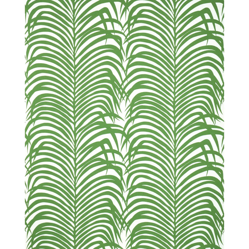 Zebra Palm Fabric, Jungle