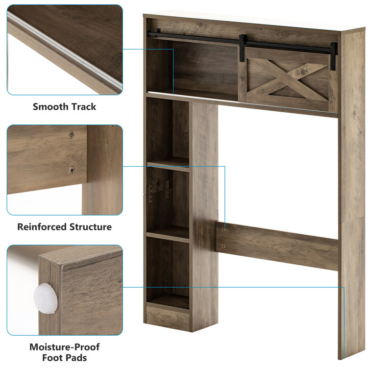 Forestport Freestanding Over-the-Toilet Storage