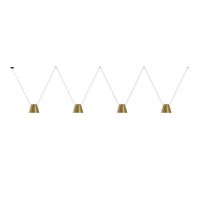 Auvent à attache latérale pour câble Attic, H 86,63 po x l 157,5 po x P 9,5 po, Or