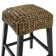 Kara Upholstered Counter Stool with Solid Wood Frame
