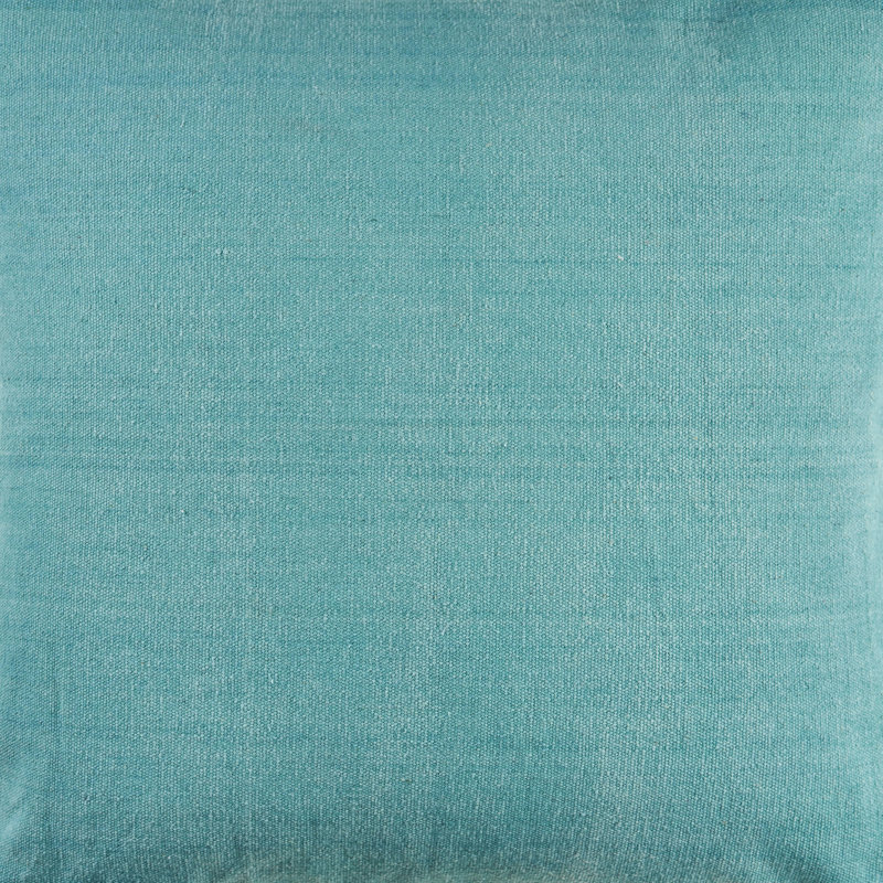 Housse de coussin Madison, Bleu crépuscule, Housse avec bourre en polyester, 24 po x 24 po