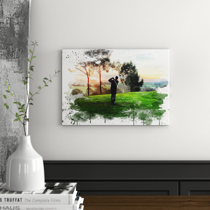 Single Picture Frame Print, Wrapped Canvas, 42cm H x 59.4cm W x 0.01cm D