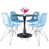 Bleu transparent