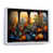 White Floater Framed