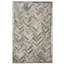 Plutus Cowhide Chevron Area Rug-1256469209