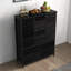 15 Drawers Dresser, Tall Dressers for Bedroom with Fabric Storage Drawers, Large Chests of Drawers with Metal Frame and Wood Top, Organizer Unit for Closet, Hallway, Living Room
