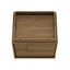 Table de chevet moderne 22 po Horizon avec assemblage facile et 2 tiroirs pleine extension-682745225