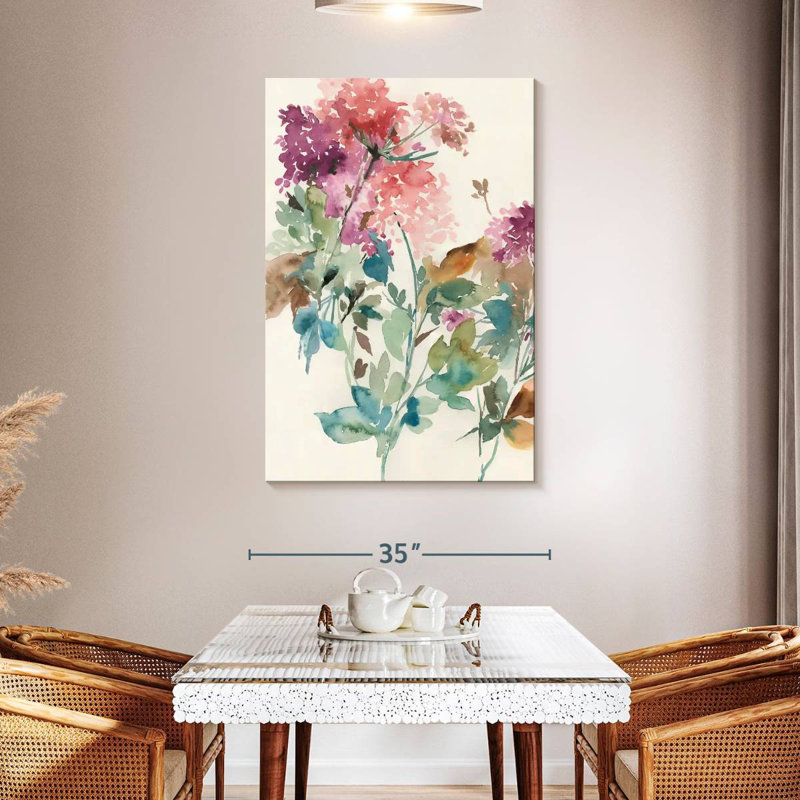 Avery Sweet Hydrangea II, 48" H x 32" W
