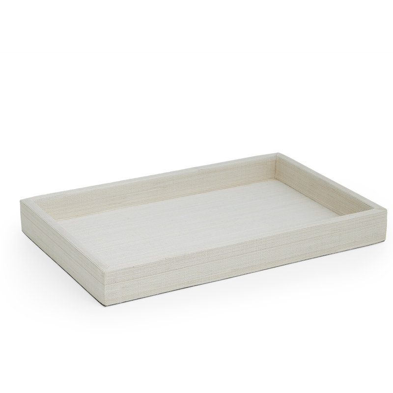 Plateau pour accessoires de salle de bain Araba, Coquille d'oeuf