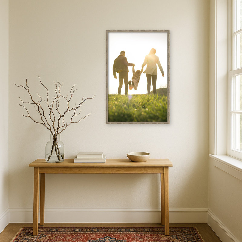 Cadre photo Mila, Mila argent foncé, 24 x 36