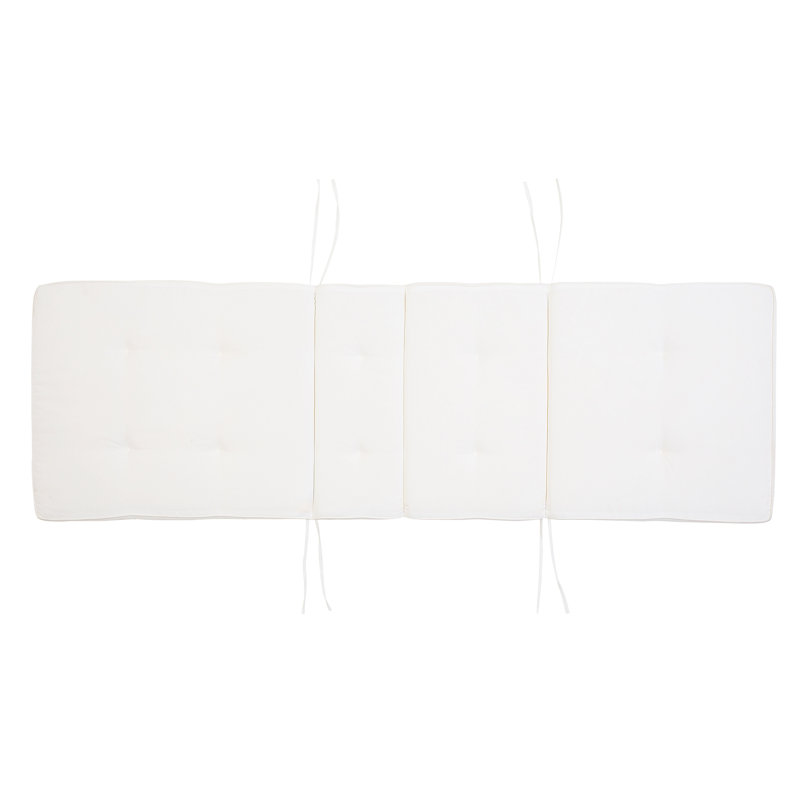 Bench Back Cushion, Off-White