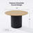 Soild Dining Table Round Kitchen Table-105284727-105284729