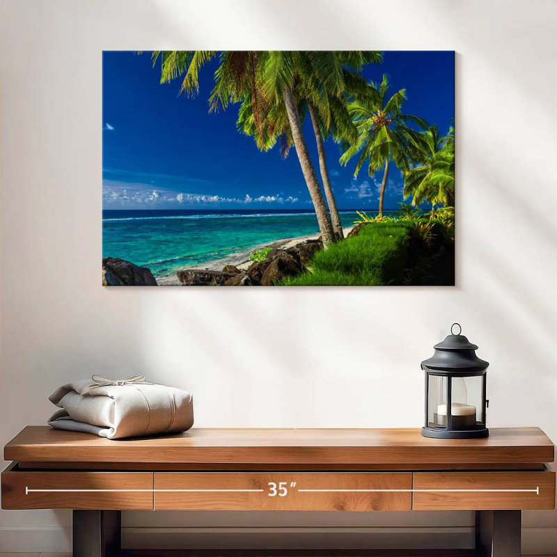 Palmiers Gillard Rarotonga, H 16 po x l 24 po