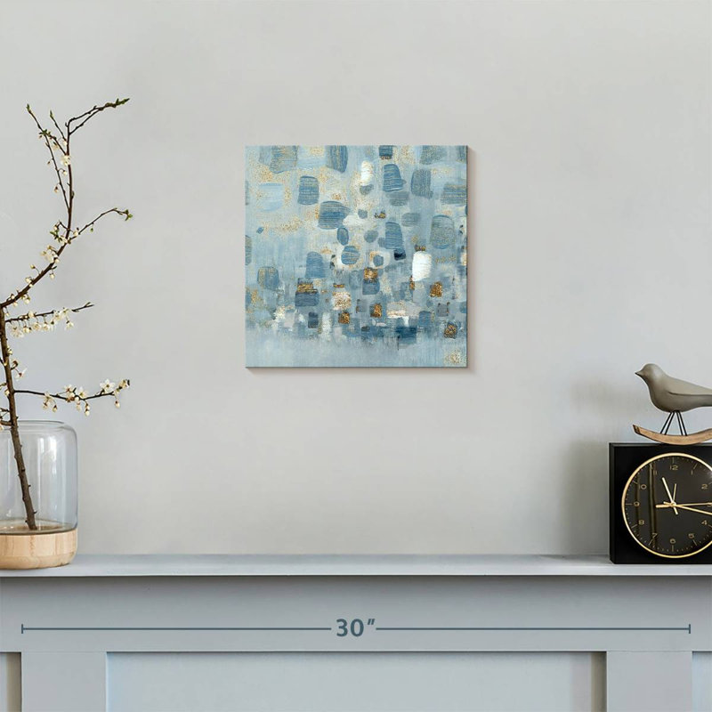 Verre Dominguez Sea Reflection I, 10" H x 10" W