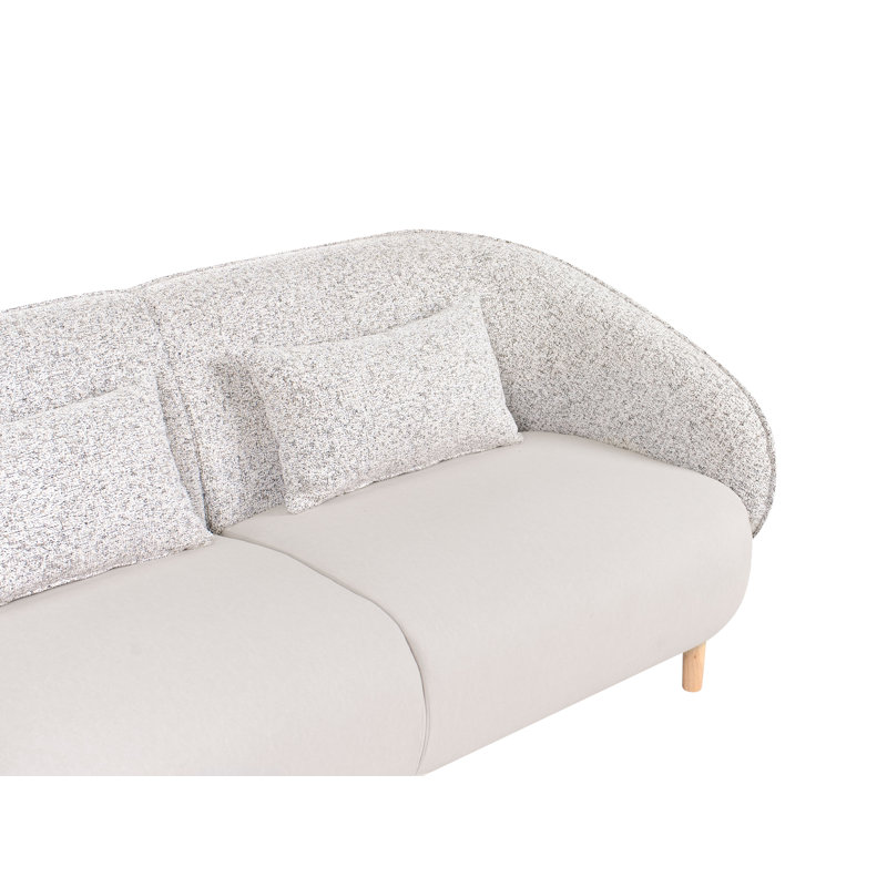 3-Seater Sofa Winthrop Fabric, Beige 