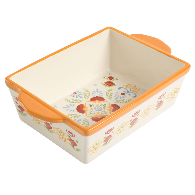 Laurie Gates 2pc 1.8Qt Pie Dish and 1.6 Qt Bakeware Set