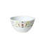Scandinavian Floral Bone China Dining Bowl