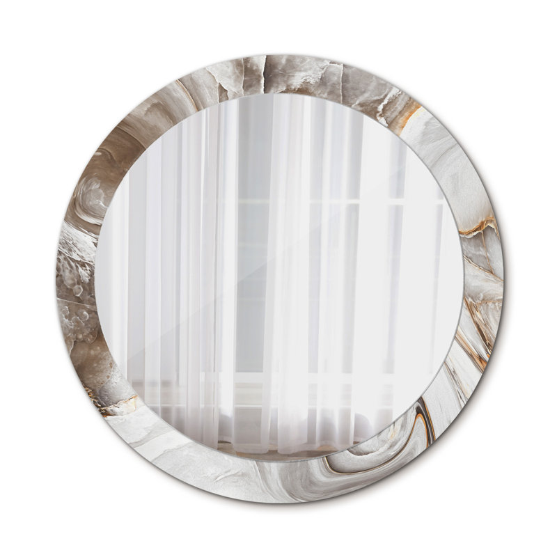 Huldar Glass Flat Wall Mirror