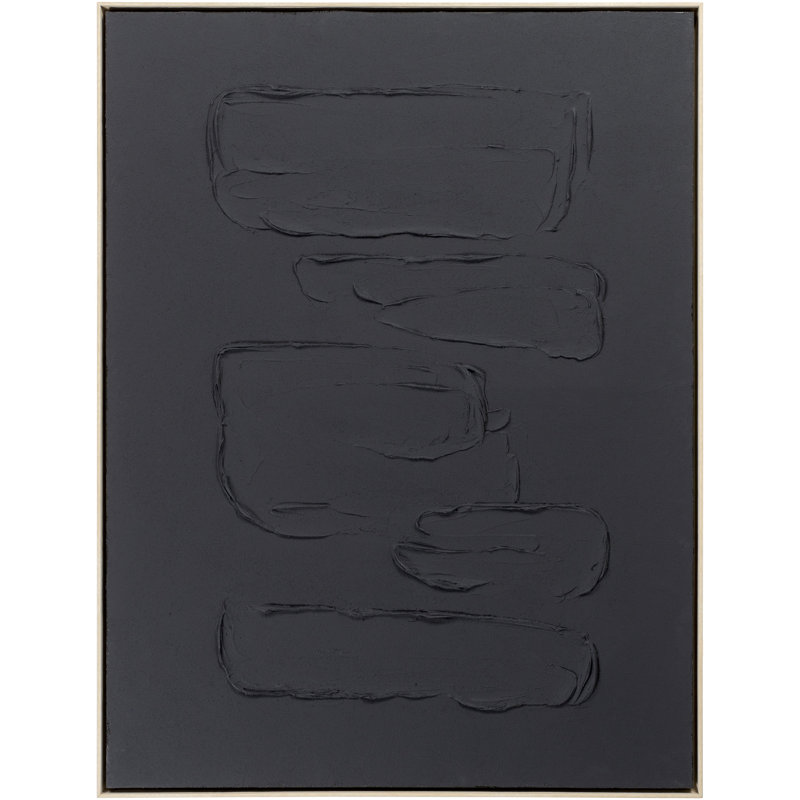 Adley Abstract Painting, 32.38" H x 25" W x 2" D