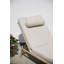 196cm Long Reclining Single Chaise with Cushions