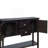 Sideboard Console Table With 2 Drawers And Cabinets And Bottom Shelf, Retro Style Storage Dining Buffet Server Cabinet