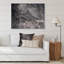 «Abstract Abstract Translucent Gray Ink Clouds», reproduction sur toile-67387267-67387266