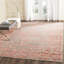 Rectangle Centennial Floral Hand-Knotted Cotton/Viscose Area Rug in Gray/Red-641275047