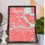 Stockholm City Map - No Frame Print-991958690