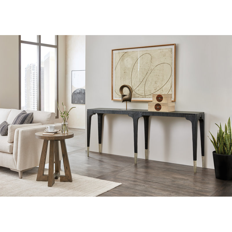 Chapman Shou Sugi Ban Side Table, Black