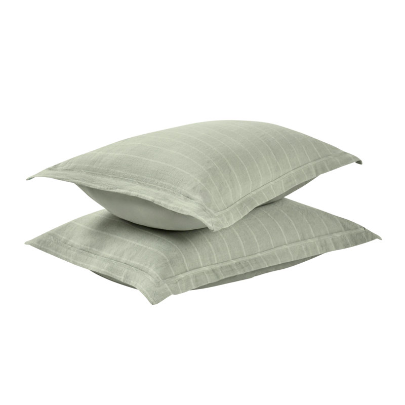 Kingston Sham, Sage Green, Standard