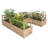 Wood Raised Garden Bed