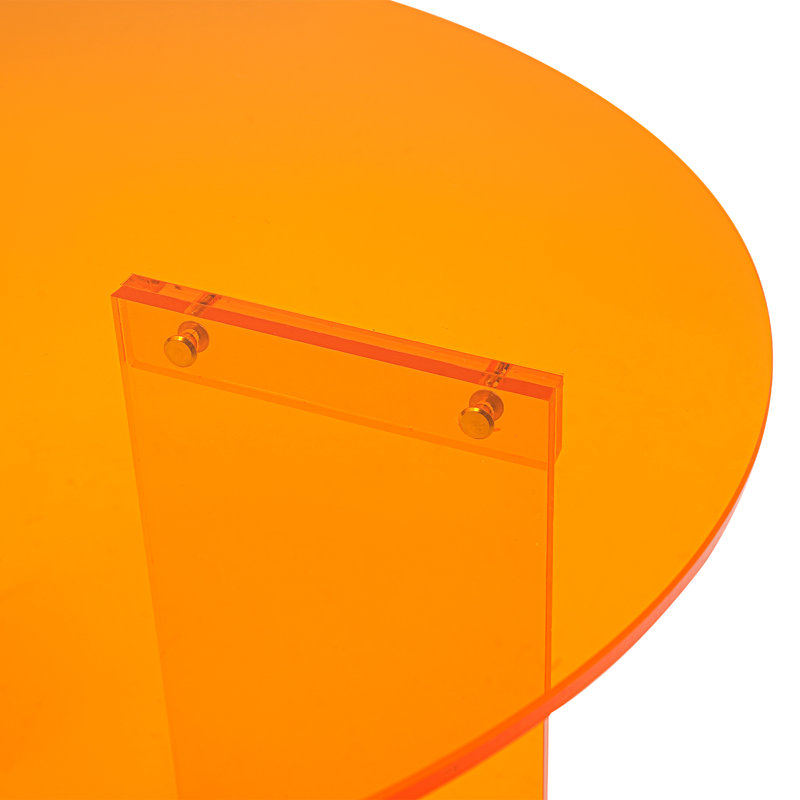Table d'appoint 23,6 po, Orange