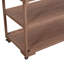 Banc de rempotage extérieur roulant avec rangement, chariot de cuisine avec plateau en acier inoxydable et évier-1150911004