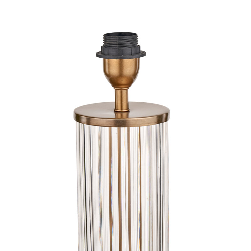 Ciara 42cm Desk Lamp Base, Antique Brass