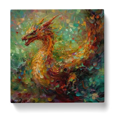 Dragon Impressionism No.1 - No Frame Print