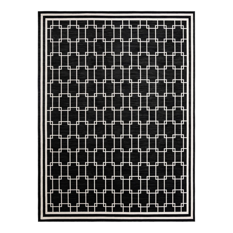 Jill Zarin Metropolitan Uptown Rug Black